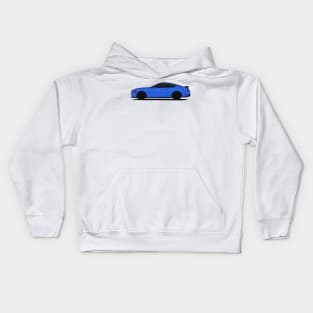 MUSTANG GT BLUE Kids Hoodie